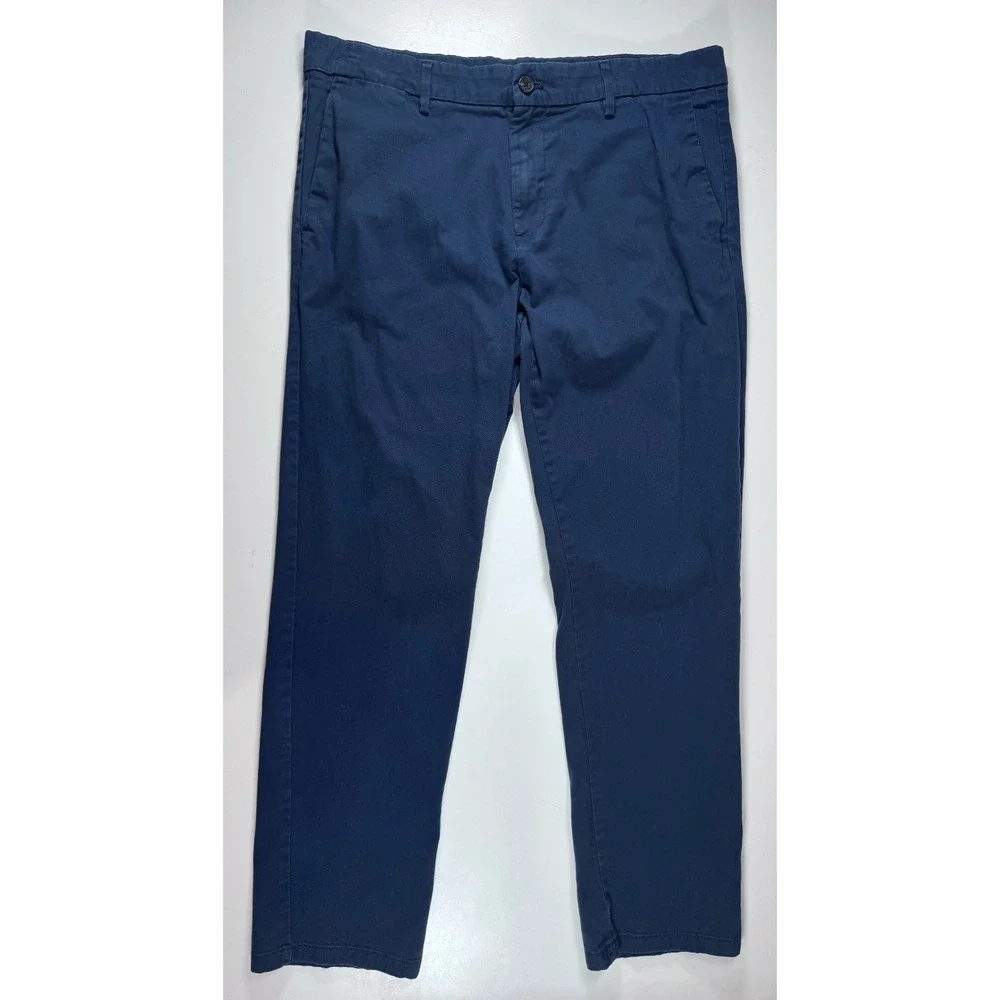 BANANA REPUBLIC Chino Pant‎ Mens 36x32 (actual 36x31) Blue